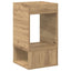 Endebord 2 stk. Artisan Egetræ 30 x 30 x 56 cm Konstrueret træ