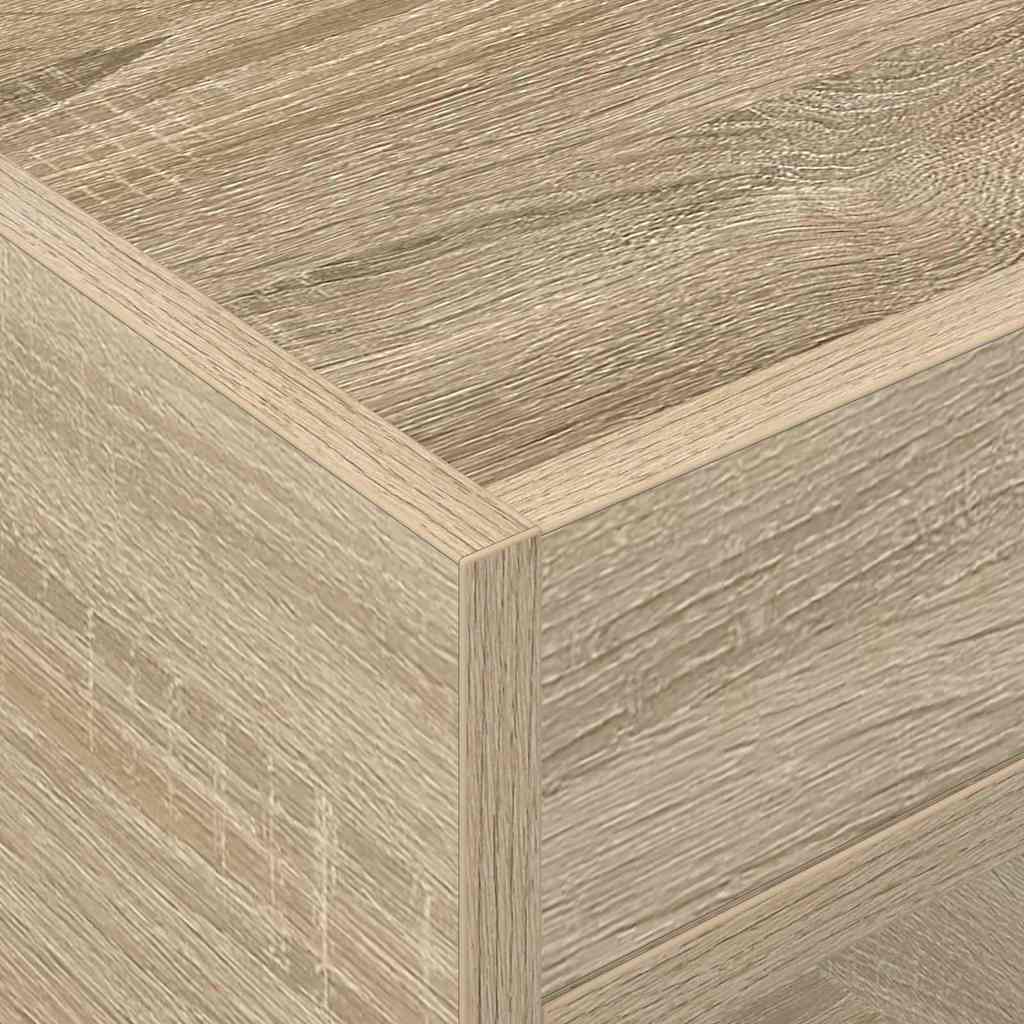 Endebord Sonoma eg 40 x 40 x 56 cm Konstrueret træ