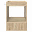Endebord Sonoma eg 40 x 40 x 56 cm Konstrueret træ