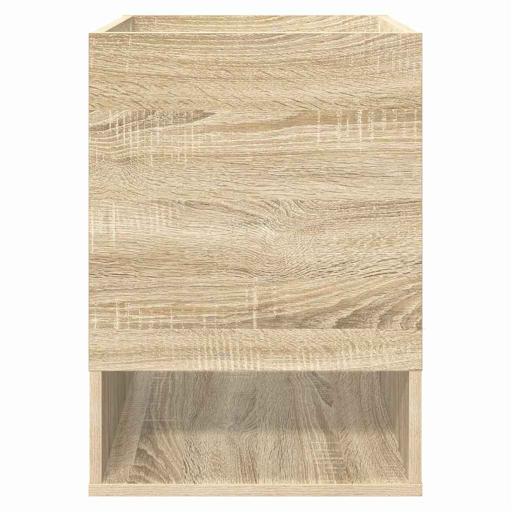 Endebord Sonoma eg 40 x 40 x 56 cm Konstrueret træ