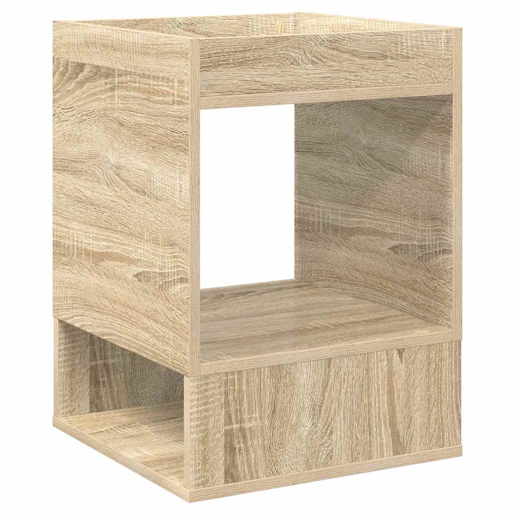 Endebord 2 pcs Sonoma eg 40 x 40 x 56 cm Konstrueret træ