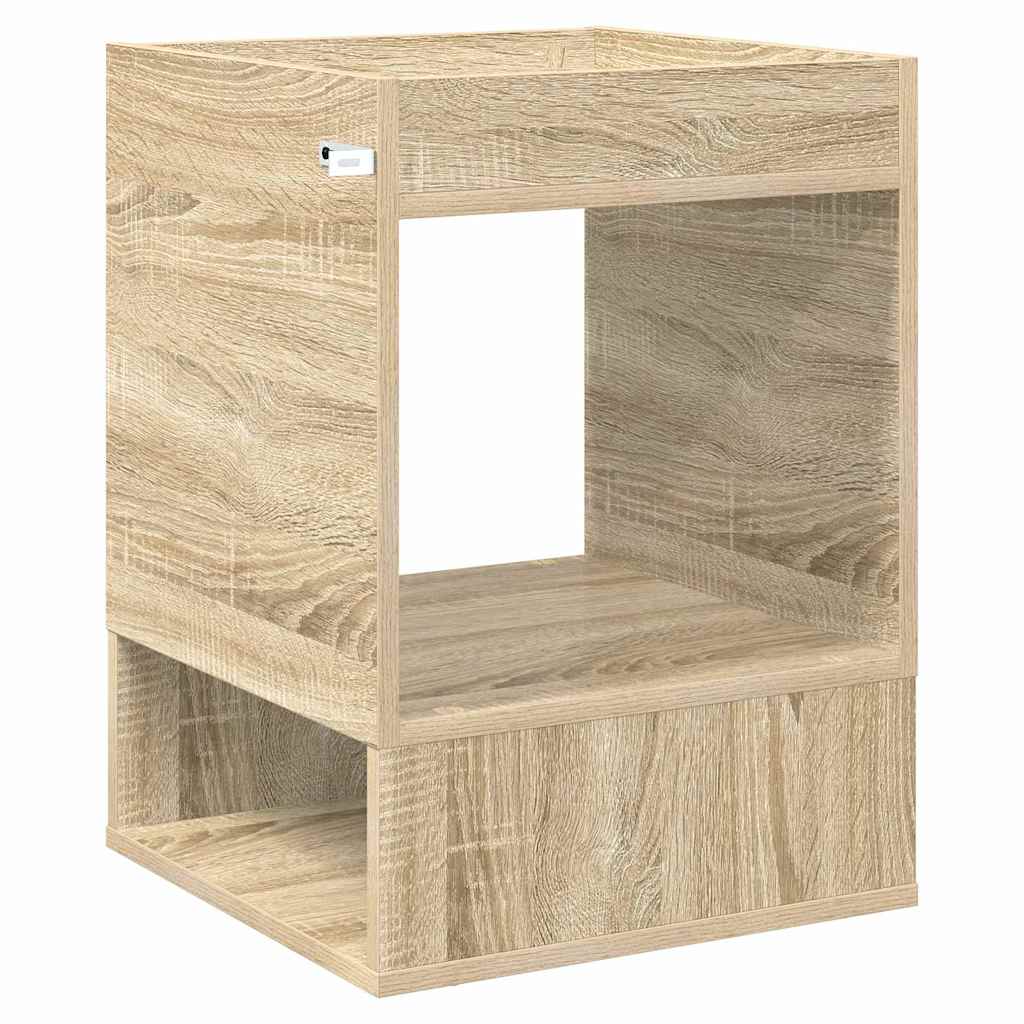 Endebord 2 pcs Sonoma eg 40 x 40 x 56 cm Konstrueret træ