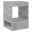 Endebord 2 pcs Grå Sonoma 40 x 40 x 56 cm Konstrueret træ