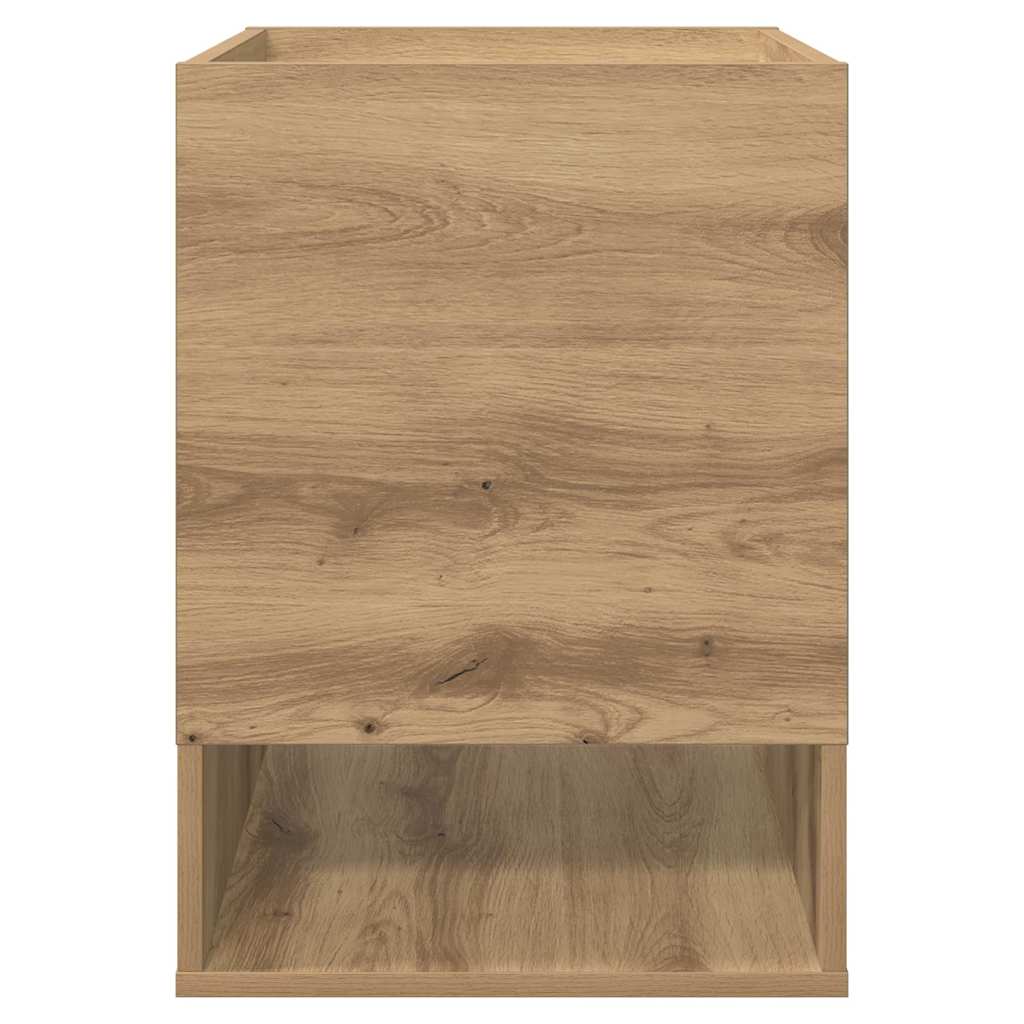 Endebord 2 stk. Artisan Egetræ 40 x 40 x 56 cm Konstrueret træ