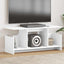 TV-bord Hvid 102 x 35 x 45 cm Konstrueret træ