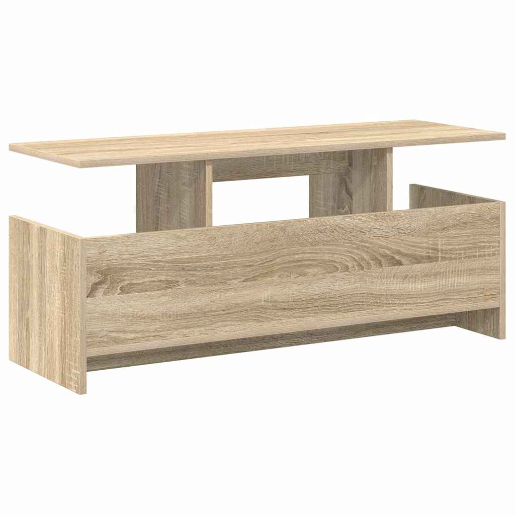 TV-bord Sonoma eg 102 x 35 x 45 cm Konstrueret træ