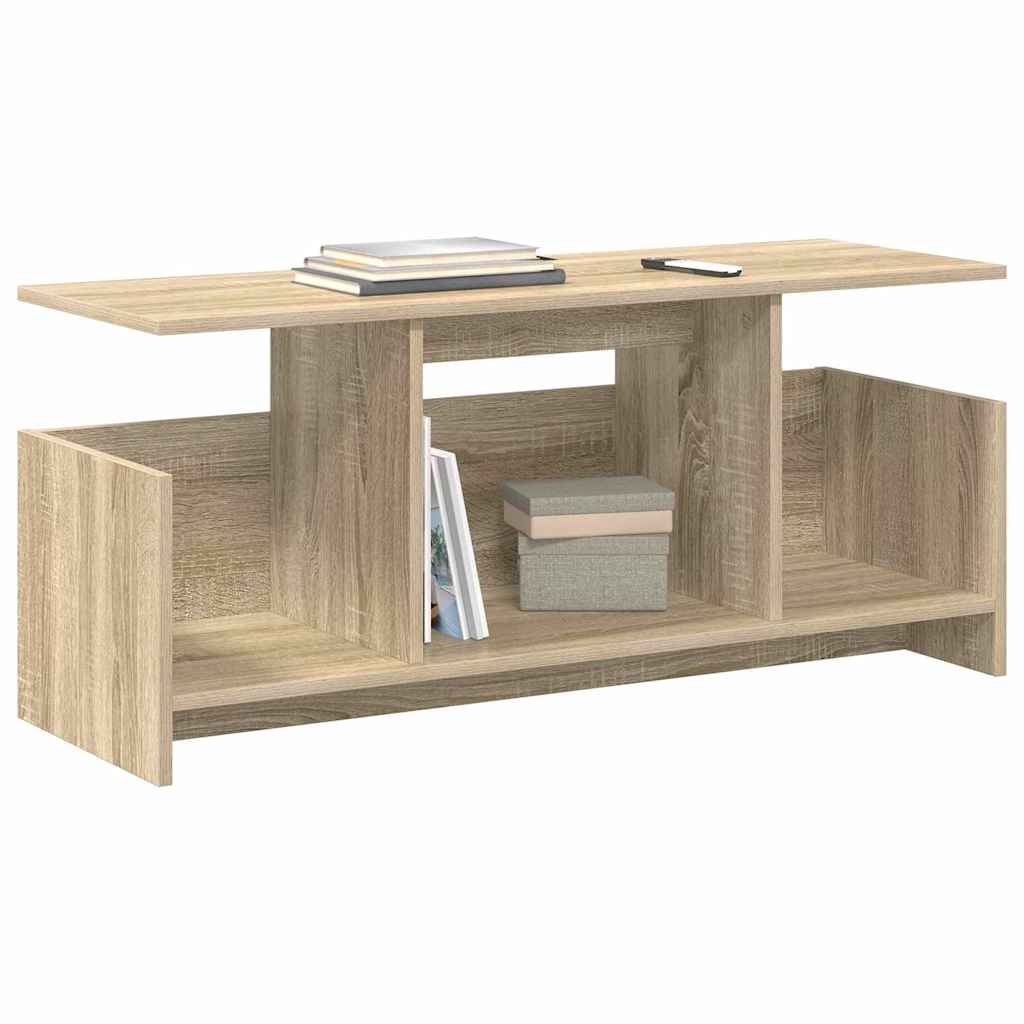 TV-bord Sonoma eg 102 x 35 x 45 cm Konstrueret træ