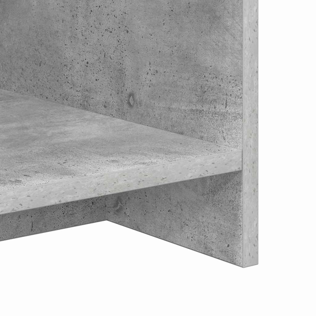 TV-bord Beton Grå 102 x 35 x 45 cm Konstrueret træ