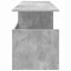 TV-bord Beton Grå 102 x 35 x 45 cm Konstrueret træ