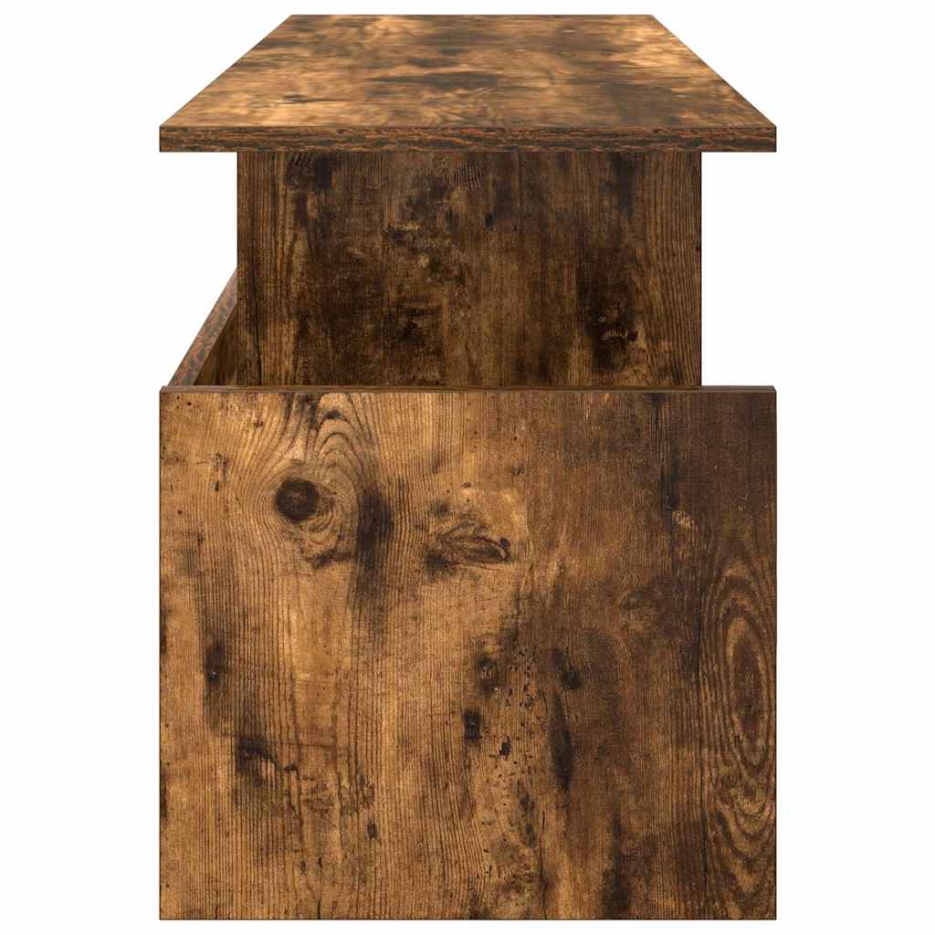 TV-bord Røget eg 102 x 35 x 45 cm Konstrueret træ