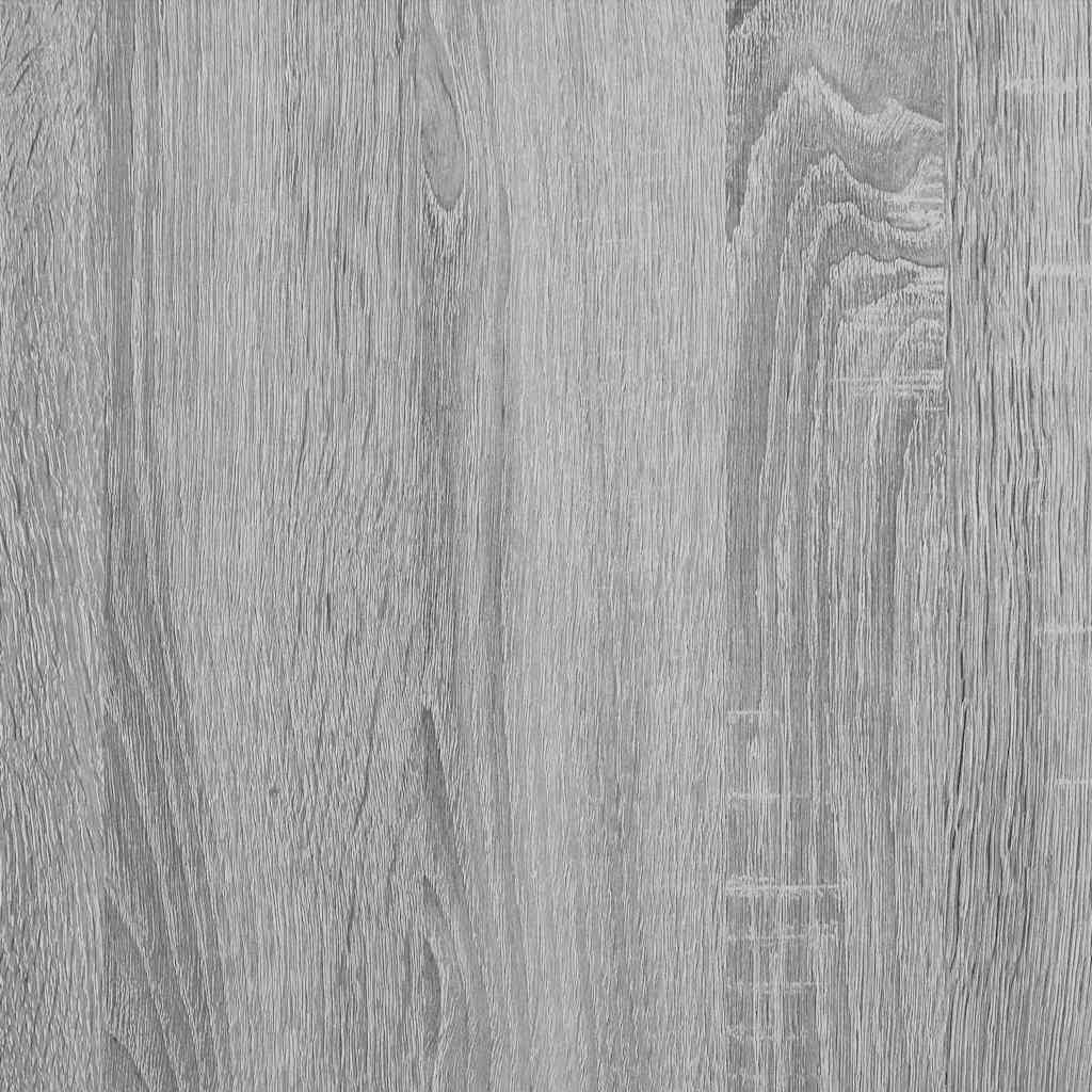 TV-bord 102 x 35 x 45 cm Grå Sonoma Konstrueret træ