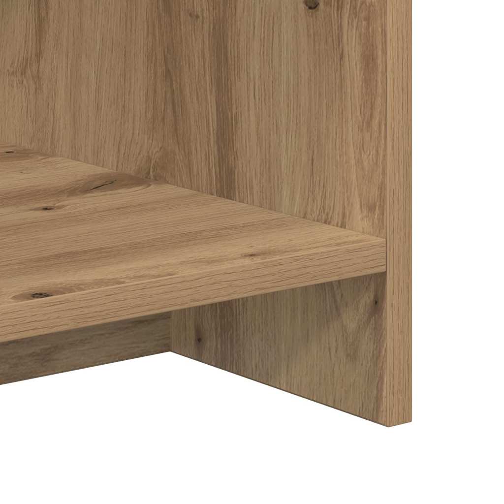 TV-bord 102 x 35 x 45 cm Artisan Egetræ Konstrueret træ