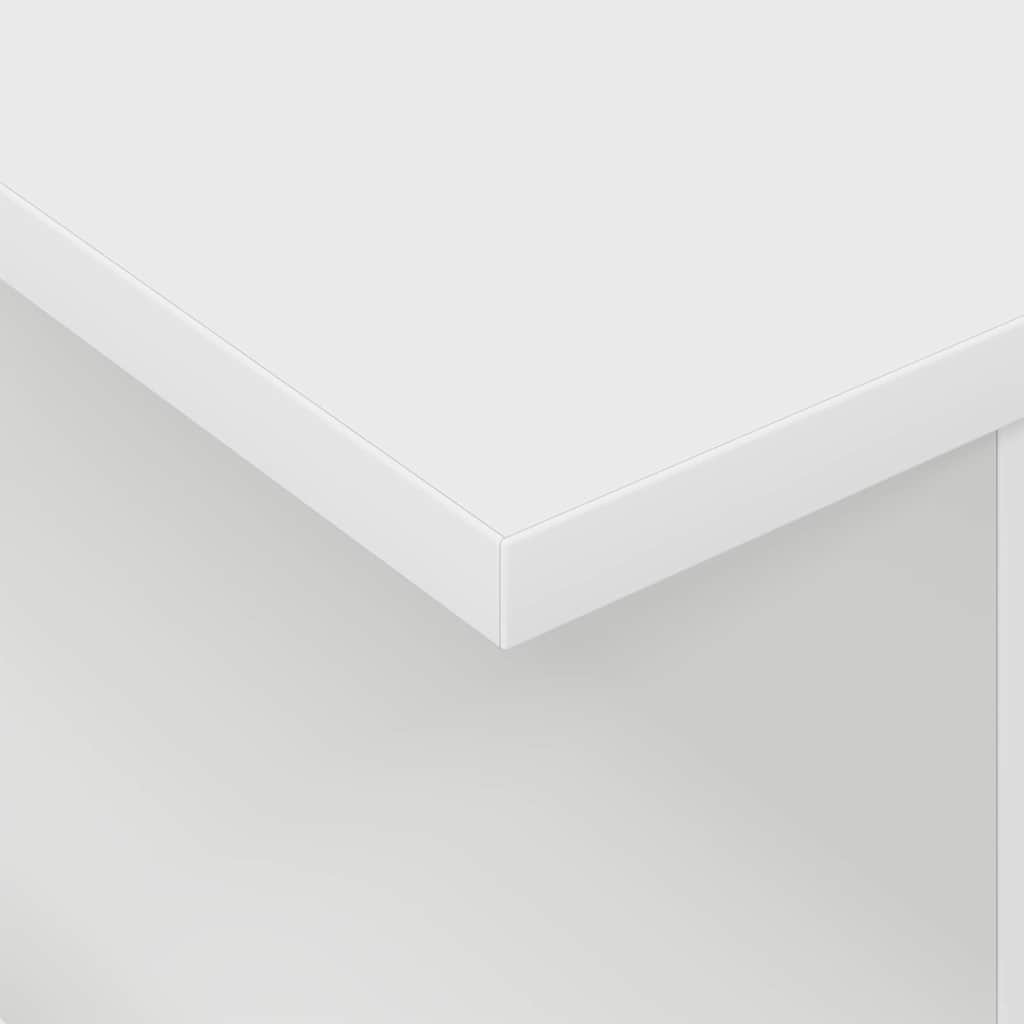 TV-bord Hvid 50 x 35 x 45 cm Konstrueret træ