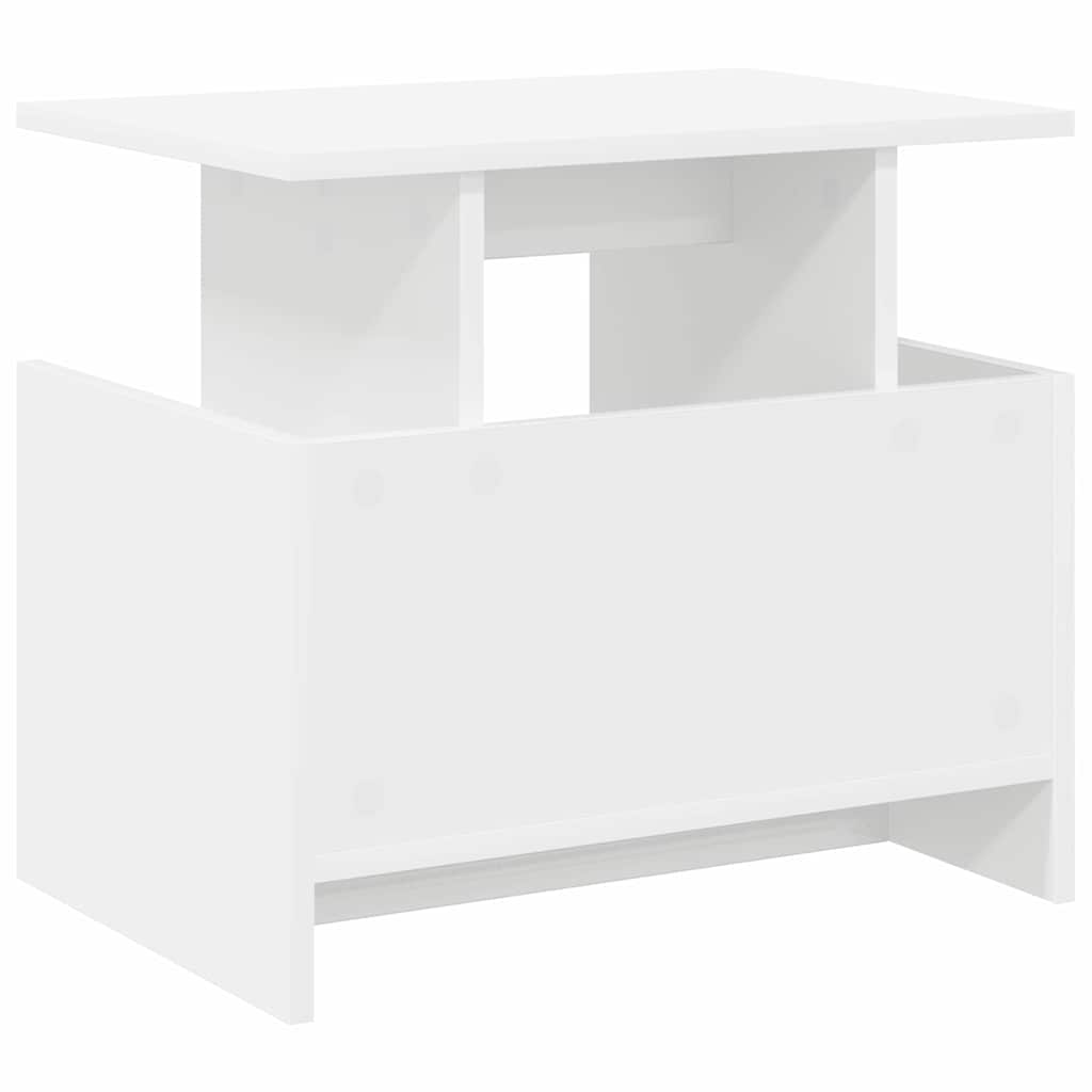 TV-bord Hvid 50 x 35 x 45 cm Konstrueret træ