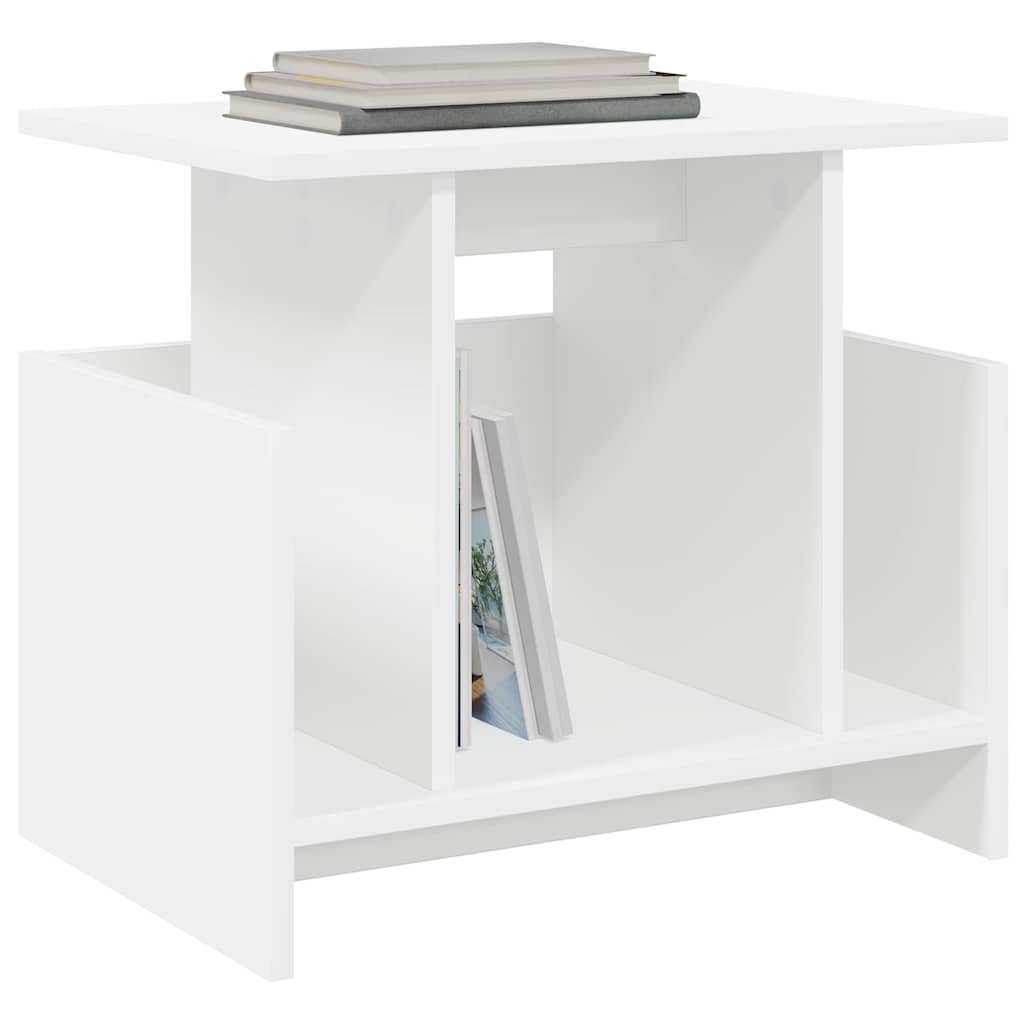 TV-bord Hvid 50 x 35 x 45 cm Konstrueret træ