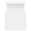 TV-bord 2 pcs Hvid 50 x 35 x 45 cm Konstrueret træ