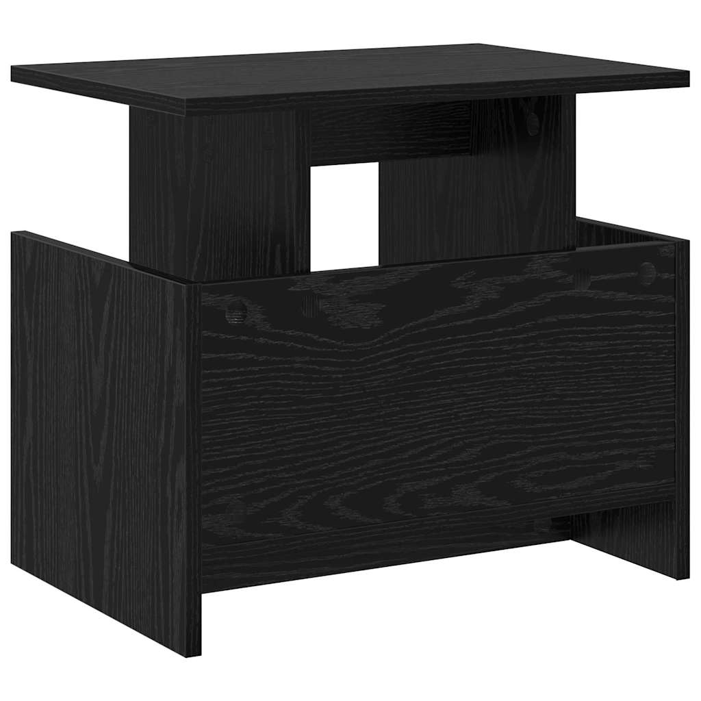 TV-bord Sort eg 50 x 35 x 45 cm Konstrueret træ