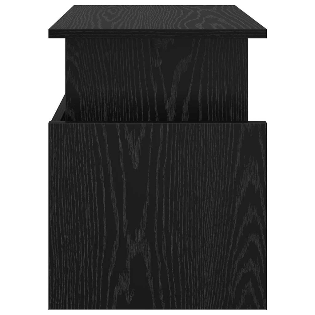TV-bord Sort eg 50 x 35 x 45 cm Konstrueret træ