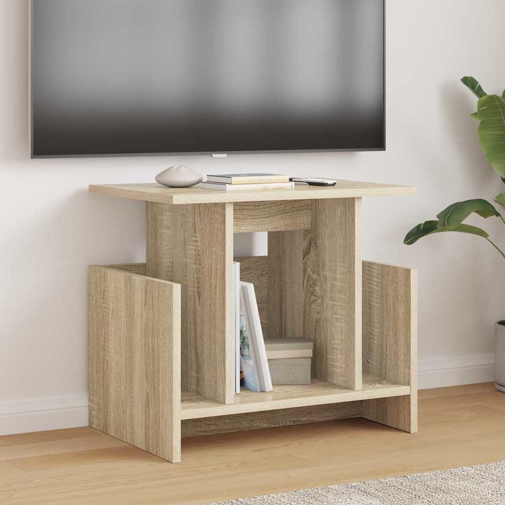 TV-bord 50 x 35 x 45 cm Sonoma eg Konstrueret træ