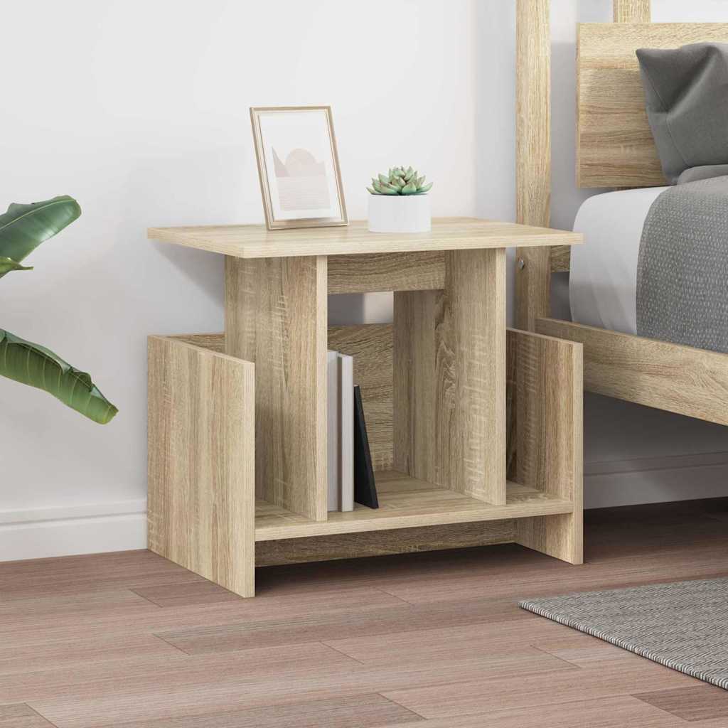 TV-bord 50 x 35 x 45 cm Sonoma eg Konstrueret træ