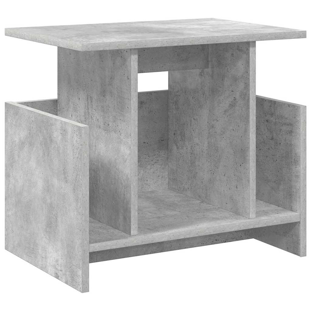 TV-bord Beton Grå 50 x 35 x 45 cm Konstrueret træ