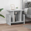 TV-bord 2 pcs Beton Grå 50 x 35 x 45 cm Konstrueret træ