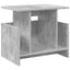 TV-bord 2 pcs Beton Grå 50 x 35 x 45 cm Konstrueret træ