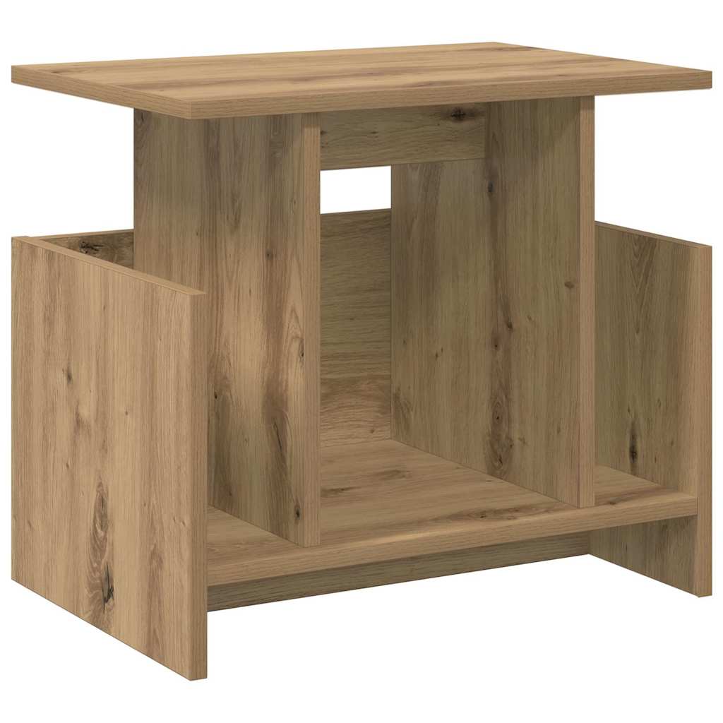 TV-bord 50 x 35 x 45 cm Artisan Egetræ Konstrueret træ
