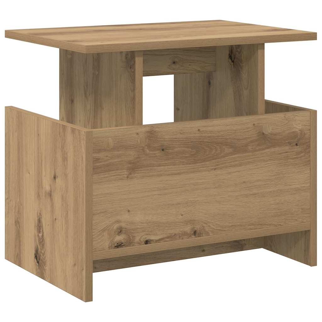 TV-bord 50 x 35 x 45 cm Artisan Egetræ Konstrueret træ