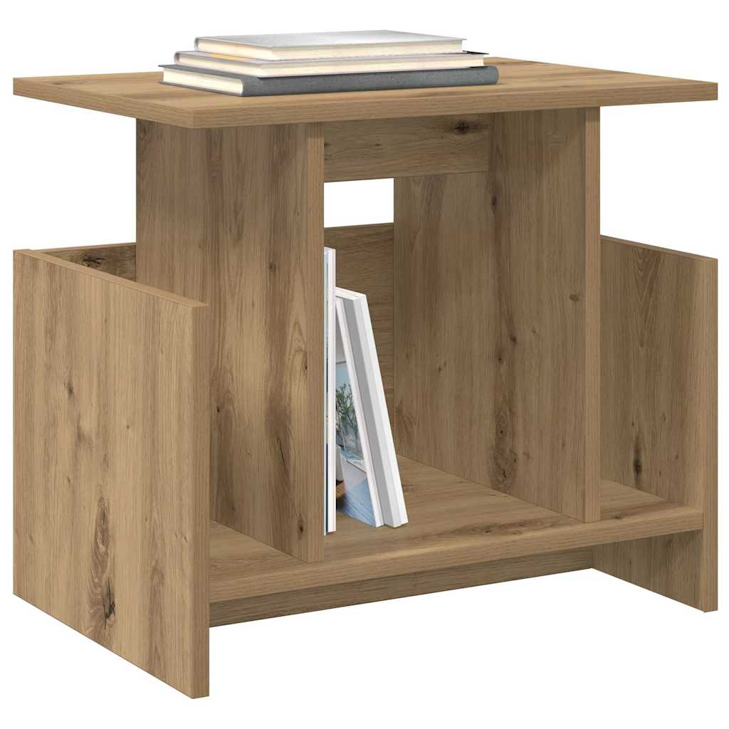 TV-bord 50 x 35 x 45 cm Artisan Egetræ Konstrueret træ