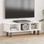 TV-bord 100 x 35 x 35 cm Hvid Konstrueret træ