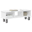 TV-bord 100 x 35 x 35 cm Hvid Konstrueret træ
