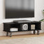 TV-bord 100 x 35 x 35 cm Sort eg Konstrueret træ