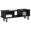 TV-bord 100 x 35 x 35 cm Sort eg Konstrueret træ
