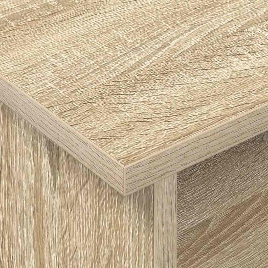 TV-bord 100 x 35 x 35 cm Sonoma eg Konstrueret træ