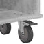 TV-bord 100 x 35 x 35 cm Beton Grå Konstrueret træ