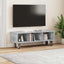TV-bord 100 x 35 x 35 cm Beton Grå Konstrueret træ