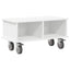 TV-bord 68,5 x 35 x 35 cm Hvid Konstrueret træ