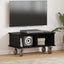 TV-bord 68,5 x 35 x 35 cm Sort eg Konstrueret træ