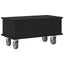 TV-bord 68,5 x 35 x 35 cm Sort eg Konstrueret træ