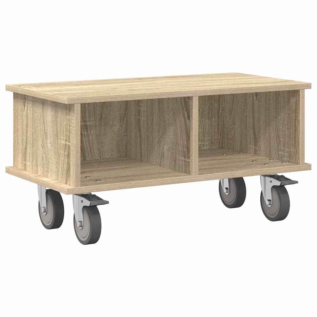 TV-bord 68,5 x 35 x 35 cm Sonoma eg Konstrueret træ