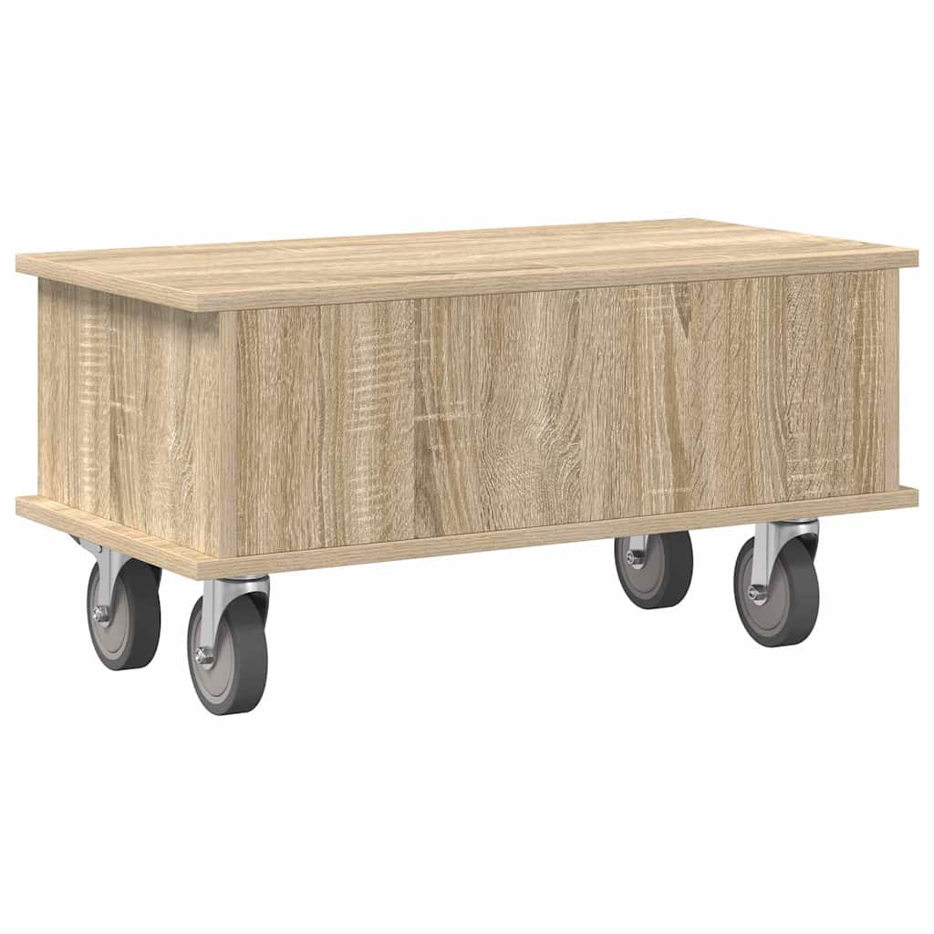TV-bord 68,5 x 35 x 35 cm Sonoma eg Konstrueret træ