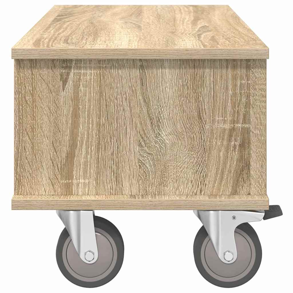 TV-bord 68,5 x 35 x 35 cm Sonoma eg Konstrueret træ