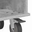 TV-bord 68,5 x 35 x 35 cm Beton Grå Konstrueret træ