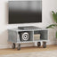 TV-bord 68,5 x 35 x 35 cm Beton Grå Konstrueret træ