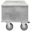 TV-bord 68,5 x 35 x 35 cm Beton Grå Konstrueret træ