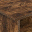 TV-bord Røget eg 68,5 x 35 x 35 cm Konstrueret træ