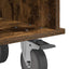 TV-bord Røget eg 68,5 x 35 x 35 cm Konstrueret træ