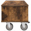 TV-bord Røget eg 68,5 x 35 x 35 cm Konstrueret træ
