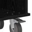 TV-bord 37 x 35 x 35 cm Sort eg Konstrueret træ